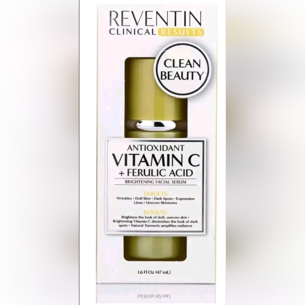 Reventin - Antioxidant Vitamin C + Ferulic Acid  Brightening Facial Serum 1.6 oz